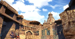 カルン埋没寺院